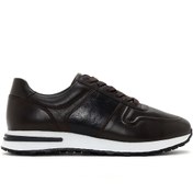 Resim Derimod Erkek Kahverengi Kalın Tabanlı Deri Sneaker 24SFD641818 