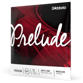 Resim D'Addario Prelude 1/2 Medium Tension Keman Teli 