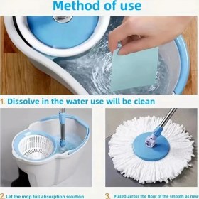 Resim Zemin Temizleme ve Parlatma Tableti 20 Adet 