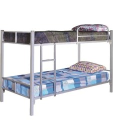 Resim Kalender Ranza 90*190 Merdiven Korkuluklu Şantiye Ranzası 