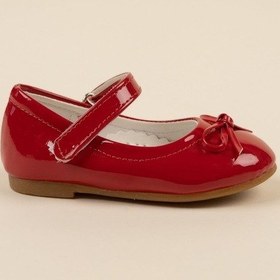 Resim EPAAVM - Bıyık Fiyonk Kırmızı Kız Çocuk Ayakkabı - EYL1316 Kırmızı 