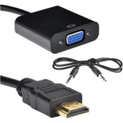 Resim Ancheyn HDMI To VGA Ses Destekli Dönüştürücü Kablo Çevirici Adaptör 4488 ÜCRETSİZ AYNI GÜN KARGO - FATURALI SIFIR AMBALAJ - ORİJİNAL ÜRÜN