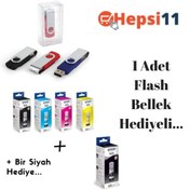 Resim Epson 103 Ecotank L5296 Orjinal Mürekkep Seti + 1 Siyah Hediye 14u440 