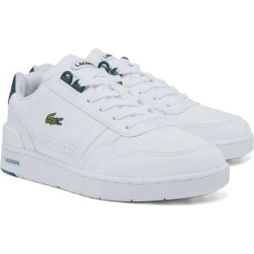 Resim Lacoste T-Clip 1 Suj Sneaker Günlük Spor Ayakkabı Beyaz | Unisex 