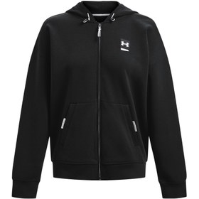 Resim Under Summit Knit Full-Zip Kadın Siyah Eşofman Üstü 