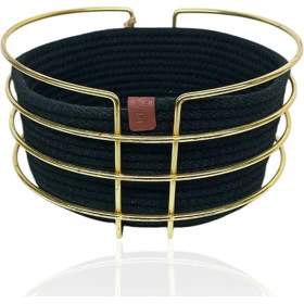 Resim Yuvaralak Ekmek Sepeti Siyah 