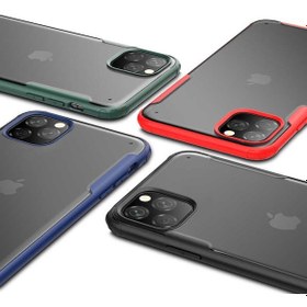 Resim iPhone Uyumlu 11 Pro Kılıf Zore Volks Kapak-Kırmızı 
