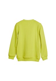 Resim Bad Bear Javed Yeşil Çocuk Baskılı Sweatshirt-Sulphur 
