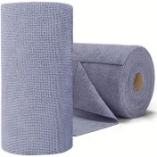 Resim 20 Adet/Rulo Mikrofiber Bulaşık Bezleri, Çok Amaçlı Çift Taraflı Temizlik Bezleri Mutfak Aksesuarları 