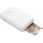 Resim Kodak Zink Mini 2 Hd Kablosuz Taşınabilir Mobil Anında Fotoğraf Yazıcısı Beyaz Basic Siyah 