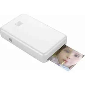 Resim Kodak Zink Mini 2 Hd Kablosuz Taşınabilir Mobil Anında Fotoğraf Yazıcısı Beyaz Basic Siyah 