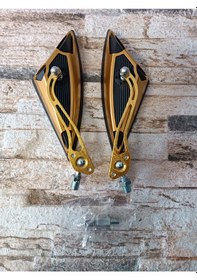 Resim Dikiz Aynası Set Gold 10mm Takım 