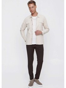 Resim Efor C 618 Slim Fit Taş Spor Ceket Taş 
