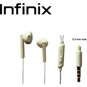 Resim INFINIX 3.5mm Jack Girişli Orijinal Kablolu Kulak İçi Kulaklık 