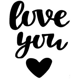 Resim Sevgiliye Özel Sticker 30 X 45 Cm 