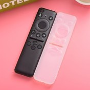 Resim TV Uzaktan Kumanda Silikon Koruyucu Kapak - Güneş Şeffaf HD Tasarım, Kaymaz Toz Geçirmez Yumuşak Kabuk ve Uygun Düğme Kesimleri için Hassas (Siyah & Pembe), Silikon Uzaktan Kumanda Kapağı 
