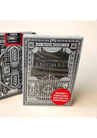 Resim Bicycle Enigmas Midnight Edition Premium Oyun Kağıdı İskambil Kartları Destesi 