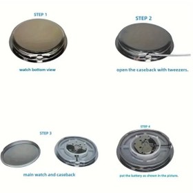 Resim Clear Pink Mini Araç Saati 