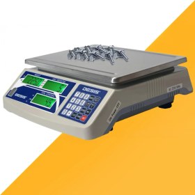 Resim Desis H2C-15 Elektronik Sayıcı Terazi 15 Kg / 0.5 Gr (Hassas Terazi) 