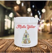 Resim Genel Markalar Yılbaşı Noel Temalı Baskılı Seramik Şık Küllük 