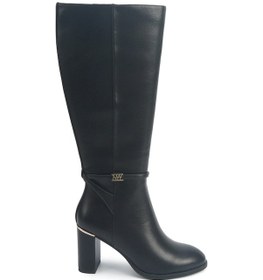 Resim Nine West Ortens 5pr Siyah Kadın Topuklu Çizme 000000000102012118 Siyah 