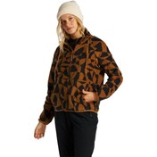 Resim Billabong Boundary Zip Lite Kadın Kahverengi Polar Ceket 