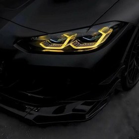 Resim Bmw G80 M3 / G82 G83 M4 2021+ Uyumlu Yellow DRL Led / Ram2 Project 