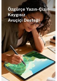 Resim Fuchsia D1 Profesyonel Apple Uyumlu iPad Kalemi Eğim Duyarlı Avuç İçi Reddetmeli Bluetooth Uzun Pil Ömrü 0.1mm Uç Siyah 
