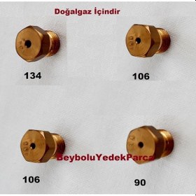Resim Simton Ocak Doğalgaz Enjektör Memesi Takım 7 Mm 