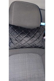 Resim Genel Markalar BMW Z4 2009 Ve Sonrası boyun Yastığı TAY TÜYÜ SİYAH DİKİŞ 2AD. 