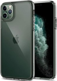 Resim Spigen iPhone 11 Pro ile Uyumlu Kılıf Ultra Hybrid Crystal Clear 