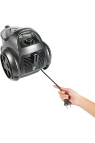 Resim Arnica Mila Antrasit Yıkanabilir Hepa Filtreli Turbo Başlıklı Toz Torbasız Elektrikli Süpürge 