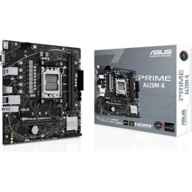 Resim Asus Prıme A620M-K 6400MHZ(OC) Ddr5 Soket Am5 M.2 HDMI VGA Matx Anakart 