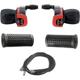 Resim Grıp Shıft Vites Kolu 7 Li No-ındex Kdsg-08 Set- Tekli Ambalaj - Kırmızı - Saıguan 