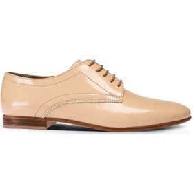 Resim Deery Hakiki Deri Bej Günlük Kadın Ayakkabı Bej (540113588) Bej 