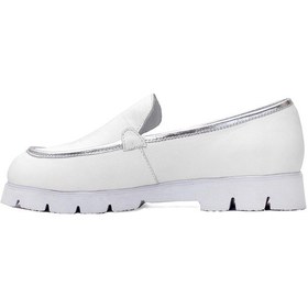 Resim Mammamia D25ya-7380 Kadın Hakiki Deri Casual Ayakkabı Beyaz Beyaz 