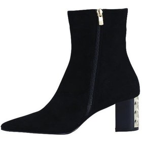 Resim Poletto Hakiki Deri Sıyah Bot Topuklu 09 9327 S-1988 Siyah 