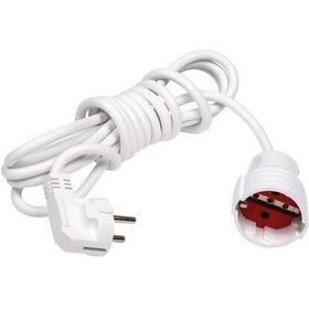 Resim Horoz 3 Metre Uzatma Kablosu 3 1 Ttr Topraklı Seyyar Kablo 