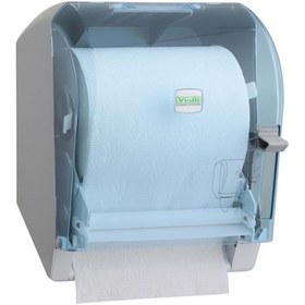 Resim Vialli K8T Rulo Kağıt Havlu Dispenseri Manuel Şeffaf 