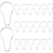 Resim Brevityhav 20 Adet Balıkçılık Döner Serbest Bırakma Klipsi Halkalı Açık Deniz Planya Tahtası Direk Downrigger (Yurt Dışından) 