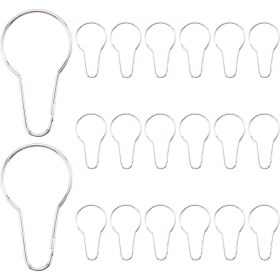 Resim Brevityhav 20 Adet Balıkçılık Döner Serbest Bırakma Klipsi Halkalı Açık Deniz Planya Tahtası Direk Downrigger (Yurt Dışından) 