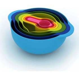 Resim Joseph Joseph Duo 8 Parça Gıda Hazırlama Seti Multicolour 