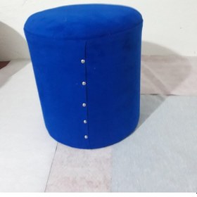 Resim Nesilhomee-Ticaret Silinebilir Nubuk Ve Soho Kumaş Oval Puf 