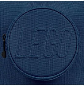 Resim LEGO 20204b-0140 1x2 Lego Yapım Parçası Sırt Çantası - Koyu Mavi Lacivert 