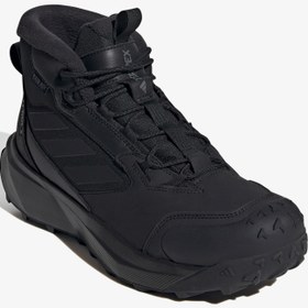 Resim adidas Terrex Winter Leather Erkek Siyah Bot 
