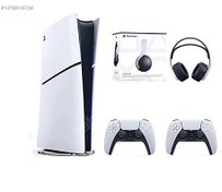 Resim Sony Playstation 5 Slim Dijital+2.Kol+3d Kulaklık SC TECHNOLOGY 