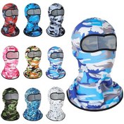 Resim Balaclava Bisiklet Seyahat Şapkaları Hızlı Kuruyan Toz Geçirmez Yüz Örtüsü Güneş Korumalı Şapka Rüzgar Geçirmez Spor Kapüşon Kayak Maskesi Qd Diğer 