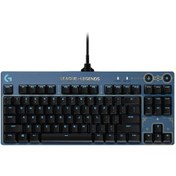 Resim Logitech G Pro LoL Edition GX Brown Switch Kablolu RGB Mekanik Oyuncu Klavye 