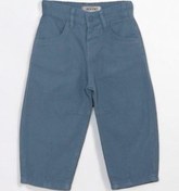 Resim Erkek Çocuk Pamuklu Mevsimlik Pantolon-15653 Mavi 