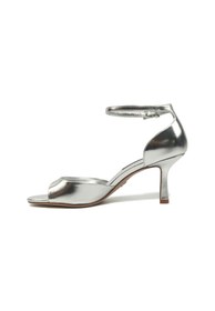 Resim Nine West TUMPEN 6FX Gümüş Kadın Topuklu Sandalet 